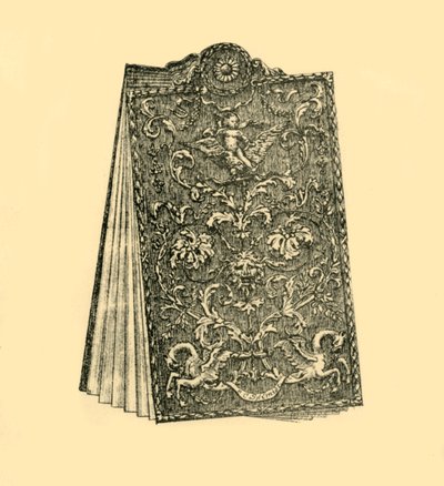 Tavolette di scrittura, 1690-1700, 1881 da W. Harbutt