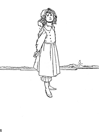 E Karen era vestita molto ordinatamente, c1930 da William Heath Robinson