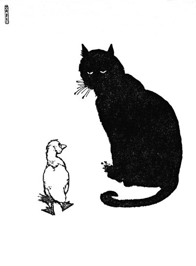 E il gatto disse, puoi fare le fusa, c1930 da William Heath Robinson