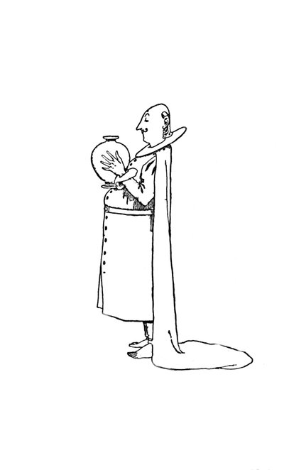 I consiglieri del gabinetto camminavano a piedi nudi, c1930 da William Heath Robinson