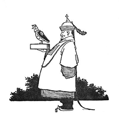 Il principale portatore di usignoli imperiali, c1930 da William Heath Robinson