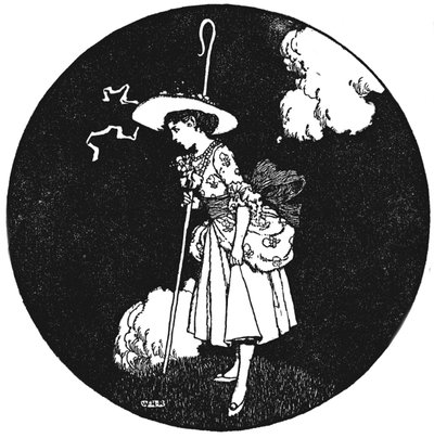 La pastorella e lo spazzacamino, c1930 da William Heath Robinson