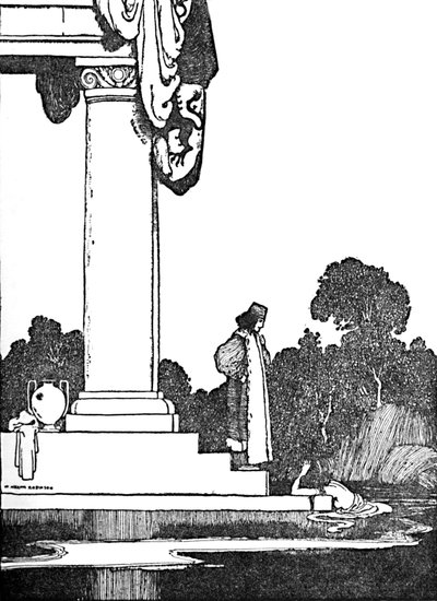 Quando il sole sorse, lei si svegliò, c1930 da William Heath Robinson
