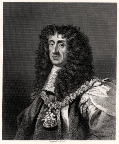 Carlo II, Re di Gran Bretagna e Irlanda, XIX secolo da W. Holl
