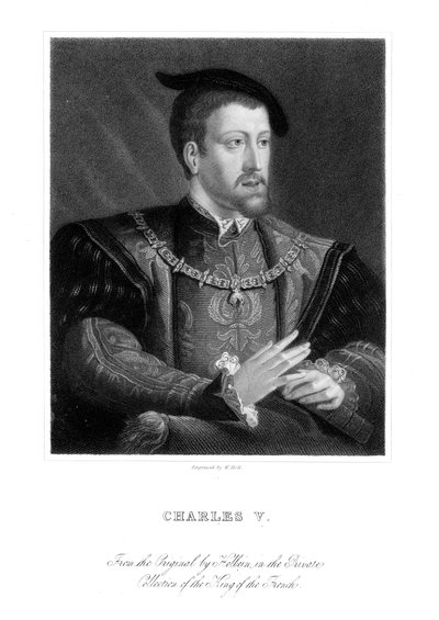 Carlo V, Re di Spagna e Imperatore del Sacro Romano Impero da W. Holl