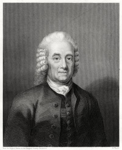 Emanuel Swedenborg, filosofo, mistico e cosmologo svedese da W. Holl