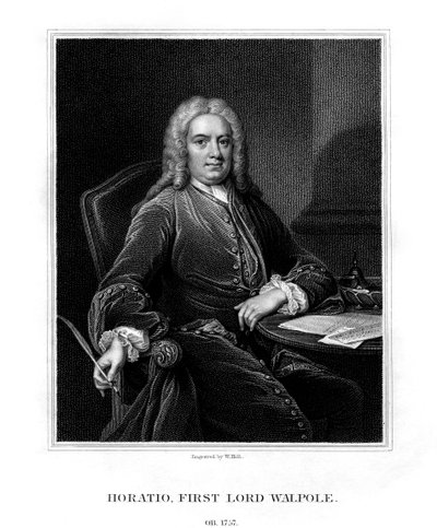 Horatio Walpole, 1° Barone Walpole di Wolterton, diplomatico e politico inglese, 1831 da W. Holl