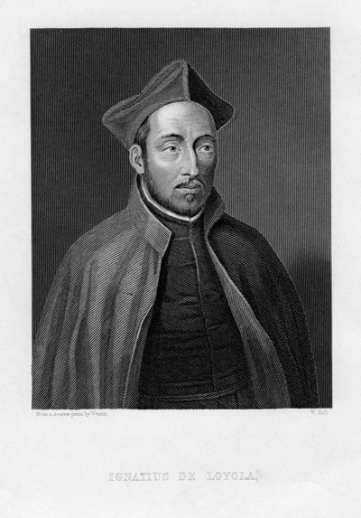 Ignazio di Loyola, Superiore Generale della Compagnia di Gesù da W. Holl