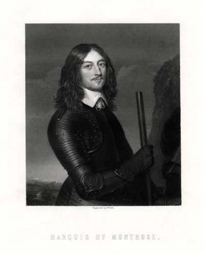James Graham, 1° Marchese di Montrose, nobile e soldato scozzese da W. Holl