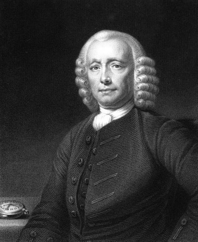 John Harrison, orologiaio inglese, 1768 da W. Holl