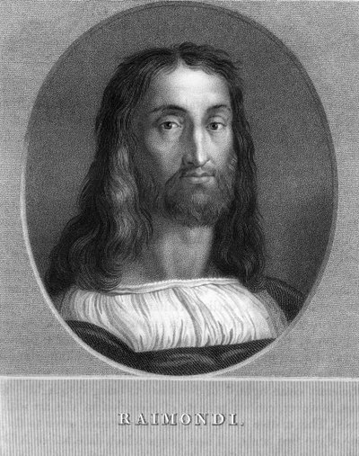 Marcantonio Raimondi, incisore italiano da W. Holl