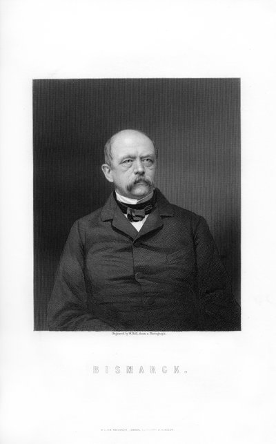 Otto von Bismarck, Duca di Lauenburg, statista tedesco da W. Holl