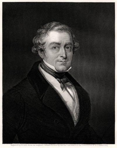 Sir Robert Peel, Primo Ministro Britannico da W. Holl