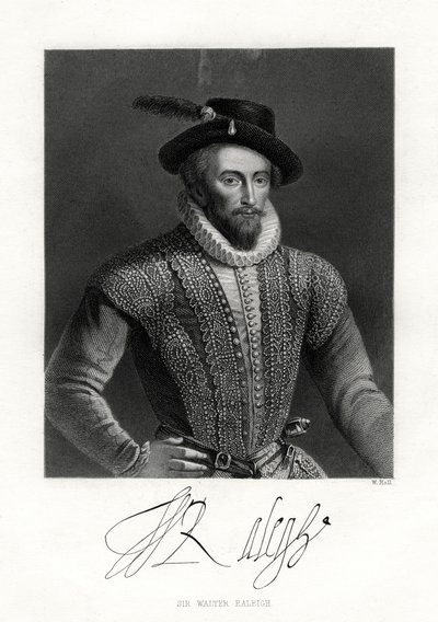 Sir Walter Raleigh da W. Holl
