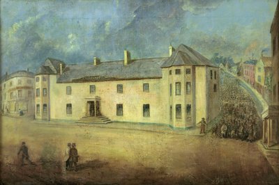 Chartisti che attaccano il Westgate Hotel, Newport il 4 novembre 1839 da W. Howell