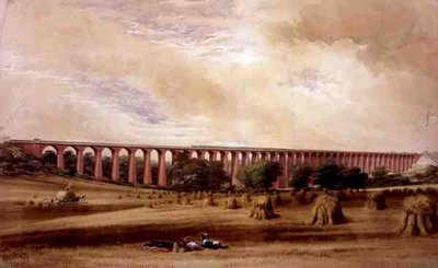 Viadotto di Welwyn, c.1850 da W. Humber