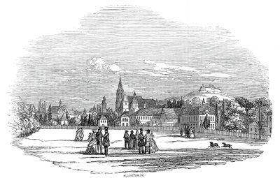Coburg - dal disegno di Sua Altezza Reale il Principe Alberto da W. J. Linton