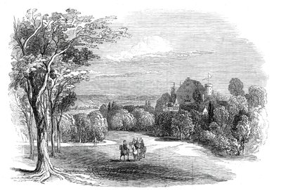 Schloss Rosenau, vicino a Coburg - dal disegno di Sua Altezza Reale il Principe Alberto da W. J. Linton
