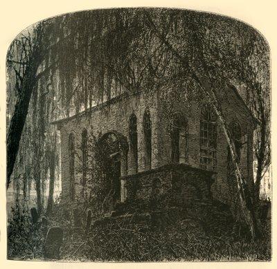 Chiesa di San Giacomo, Goose Creek, 1872 da W. J. Linton
