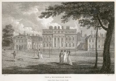 Buckingham House, Westminster, Londra da W Knight