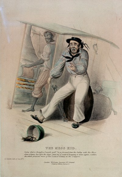Il Ragazzo della Mensa. La vita di un marinaio in mare. n. 2 da W. Kohler