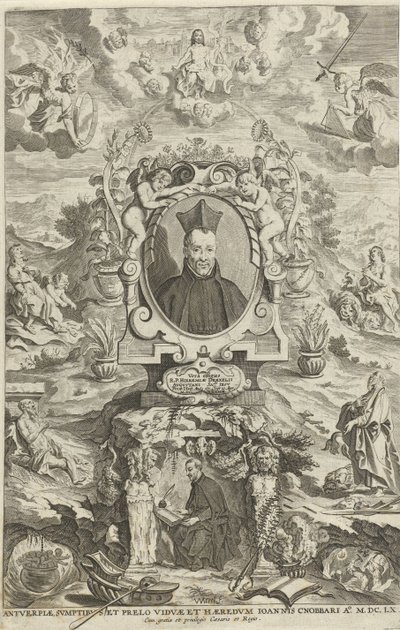 Ritratto di Jeremias Drexel da W Merel van
