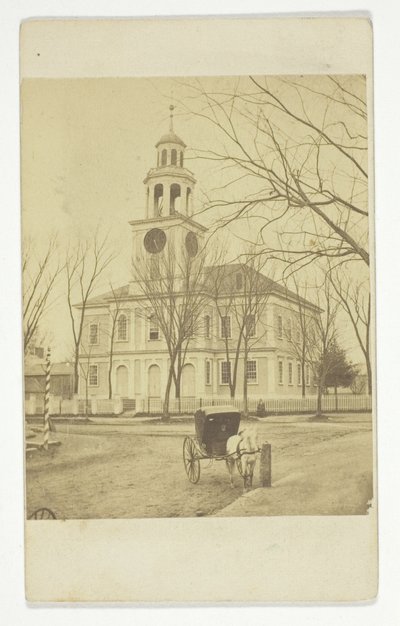 Senza titolo (esterno della chiesa) da W. N. Hobbs