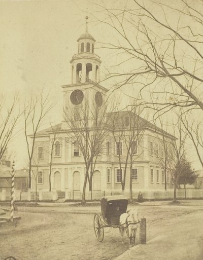 Senza titolo esterno della chiesa da W. N. Hobbs