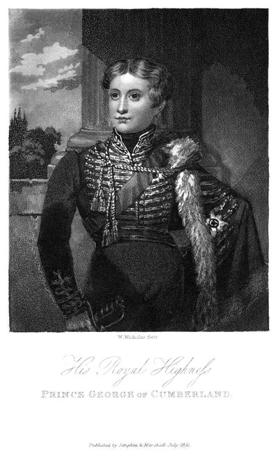 Principe Giorgio di Cumberland da W. Nicholas