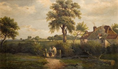 Scena di cottage, Marston Green da W P Cartwright