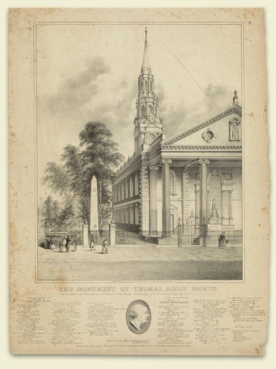 Il monumento di Thomas Addis Emmet da W. R. Browne