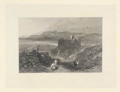 Castello di Harlech, Galles del Nord da W. R. Smith