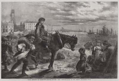 Mattina presto a Yarmouth, arrivo delle prime barche da pesca della stagione da W. R. Woods