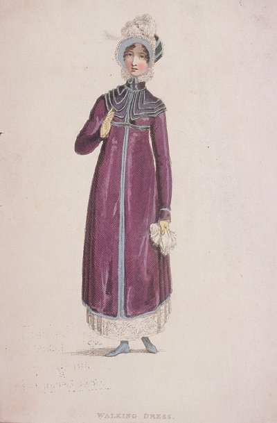 Una donna in abito da passeggio, c1810 da W Read
