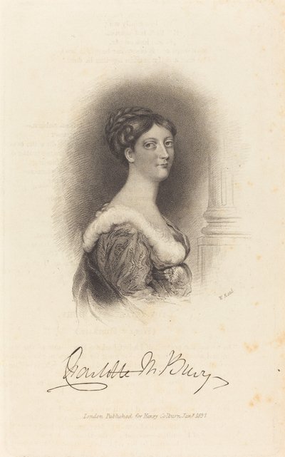 Lady Charlotte Susan Maria Bury da W. Read