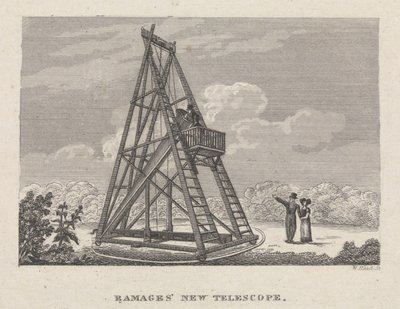 Il nuovo telescopio di Ramages da W. Read