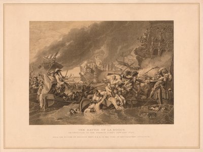 La Battaglia di La Hogue, 1692 1878 da W Ridgway