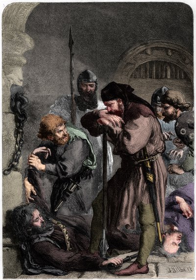 Morte di Riccardo II, 1861 da W Thomas