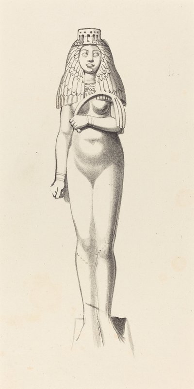 Figura di Bubaste o Iside da W. Walton after John Flaxman