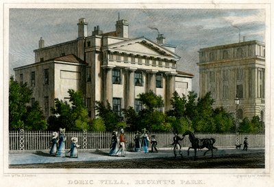 Villa dorica, Regent