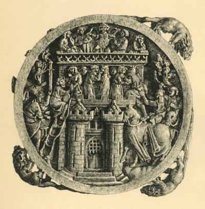 Cofanetto di Avorio raffigurante l