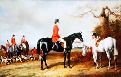 Un incontro dei segugi di Sua Maestà da W. and Barraud H. Barraud