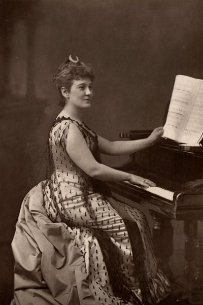 Madame Nordica (Lilian Norton) (1857-1914) soprano americana (woodburytype) da W. and D. (after) Downey