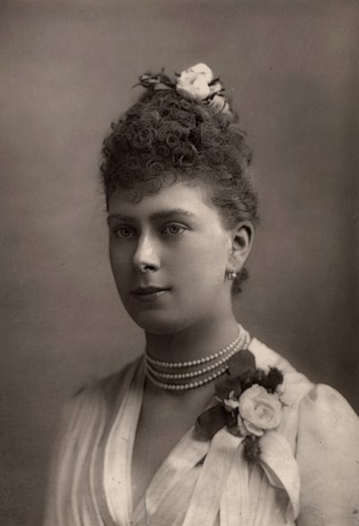 Principessa Mary (May) di Teck (1867-1953) da W. and D. (after) Downey
