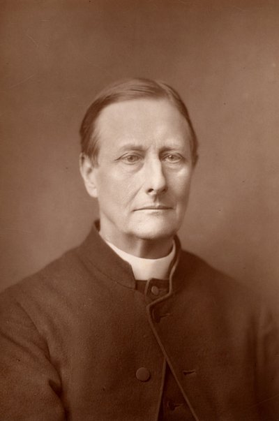Sabine Baring-Gould (1834-1924) clero inglese, autore e scrittore di inni. Il suo inno più famoso è "Onward, Christian Soldiers" (woodburytype) da W. and D. (after) Downey