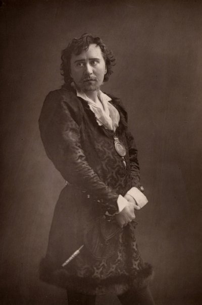 Herbert Beerbohm Tree (1853-1917) attore-manager inglese da W. and D. Downey