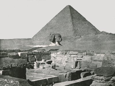 Grande Piramide, Sfinge e Tempio di Chafea, Giza, Egitto da W and S Ltd