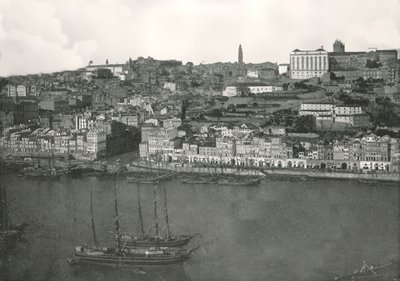 Panorama della città di Oporto, Portogallo, 1895 da W and S Ltd