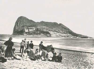 Veduta della Rocca dal mare, Gibilterra da W and S Ltd