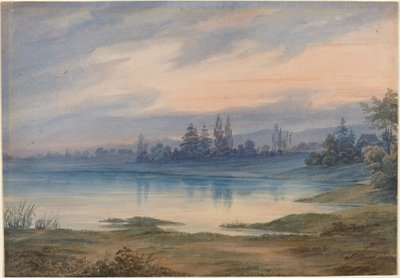 Paesaggio vicino a Strasburgo guardando verso St. Gall da W. van Detta